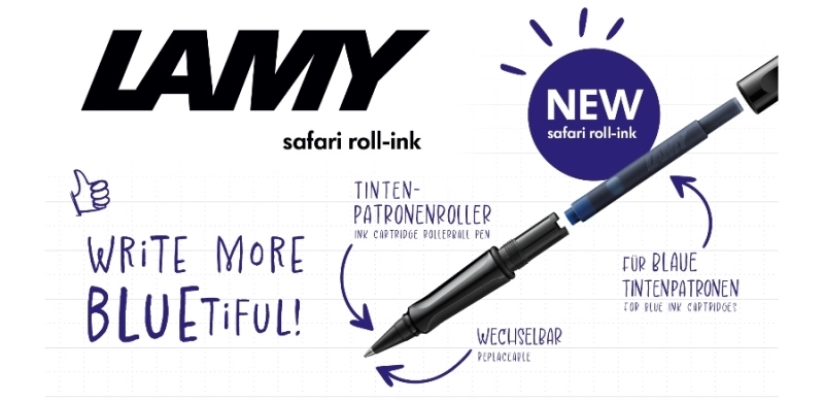 LAMY safari Roll-Ink Tintenpatronenroller