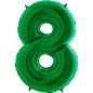 Preview: Grabo The Numbers 40" Folienzahl Ziffer 8 (Farbauswahl)