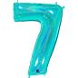 Preview: Grabo The Numbers Holographic 40" Folienzahl Ziffer 7 (Farbauswahl)