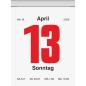 Preview: Brunnen Tagesabreißkalender Nr.2 5,36x7,2cm 2026