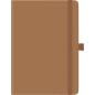 Preview: Brunnen Buchkalender A5 Kompagnon braun 2S/1W 2026
