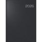 Preview: rido/idé Buchkalender Conform Balacron schwarz A4 1T/1S 2026
