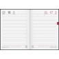 Preview: rido/idé Buchkalender Conform Balacron schwarz A4 1T/1S 2026