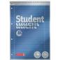 Preview: Brunnen Collegeblock A4 Student Premium 80 Blatt liniert Lineatur 27 - Spirale oben
