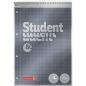 Preview: Brunnen Collegeblock A4 Student Premium 80 Blatt kariert Lineatur 28 - Spirale oben