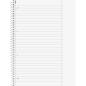 Preview: Brunnen Collegeblock A4 Student Premium 80 Blatt liniert Lineatur 25