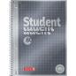 Preview: Brunnen Collegeblock A4 Student Premium 80 Blatt kariert Lineatur 22