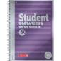 Preview: Brunnen Collegeblock A4 Student Premium 50 Blatt Noten Lineatur 14