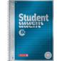 Preview: Brunnen Collegeblock A4 Student Premium 80 Blatt liniert mit Rahmen