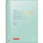 Preview: Brunnen Collegeblock A4 Student Premium 80 Blatt liniert Lineatur 27 pastellmint