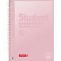 Preview: Brunnen Collegeblock A4 Student Premium 80 Blatt Lineatur 28 Pastell I