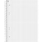 Preview: Brunnen Collegeblock A5 Student Premium 80 Blatt kariert Lineatur 5