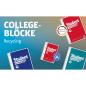 Preview: Brunnen Collegeblock A5 Student Recycling 80 Blatt liniert Lineatur 4