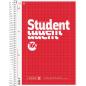 Preview: Brunnen Collegeblock A4 Student 160 Blatt kariert Lineatur 28