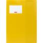 Preview: Brunnen Premium Hefthülle A4 FACT!pp mit Namensschild gelb