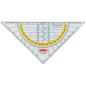 Preview: Brunnen Geometrie-Dreieck 16cm bruchsicher glasklar