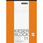 Preview: Brunnen Kieserblock 11 A4 Zeichenblock 25 Blatt gelocht kariert