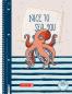 Preview: Brunnen Collegeblock A4 Premium Lin. 28 (kariert) Happy Ocean