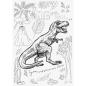 Preview: Brunnen Malblock A4 100 Blatt 70g Dinosaurier