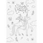 Preview: Brunnen Zeichenblock A3 20 Blatt Unicorn Princess