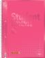 Preview: Brunnen Collegeblock A4 Student Premium 80 Blatt Lineatur 28 Colour Code