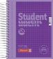 Preview: Brunnen Collegeblock A6 Student Premium 120 Blatt kariert Colour Code