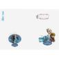 Preview: Colibri Copri Quaderni Heftschoner A4 "Frozen" transparent