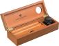 Preview: Diplomat Edelholzkassette Kirsche mit Tintenglas