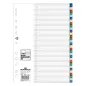 Preview: Durable Kunststoff-Register A4 PP 31-teilig 1-31 farbig