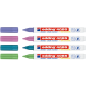 Preview: Edding 4085 Kreidemarker by Securit - 4er Blister metallic