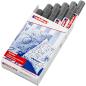 Preview: Edding 4500 Textilmarker grau