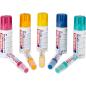 Preview: Edding 5000 Acrylmarker breit 5 Stück Set abstrakt