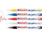 Preview: Edding 5300 Acrylmarker fein 5 Stück Basic-Set