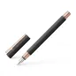 Preview: Faber-Castell Füllhalter Neo Slim Metall schwarz roségold