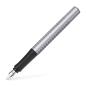 Preview: Faber-Castell Füllhalter Grip 2011 Kalligrafie Set silber