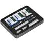 Preview: Faber-Castell Füllhalter Grip 2011 Kalligrafie Set silber