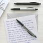 Preview: Faber-Castell Kugelschreiber Basic M silber