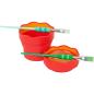 Preview: Faber-Castell Wasserbecher Clic&Go rot