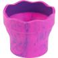 Preview: Faber-Castell Wasserbecher Clic&Go pink marble