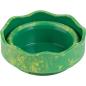 Preview: Faber-Castell Wasserbecher Clic&Go green marble