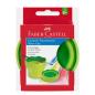 Preview: Faber-Castell Wasserbecher Clic&Go hellgrün