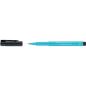 Preview: Faber-Castell Pitt Artist Pen Brush Tuschestift 154 kobalttürkis hell