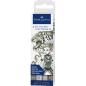 Preview: Faber-Castell Tuschestift Pitt Artist Pen 4er Etui Comic Shading Set grau