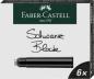 Preview: Faber-Castell Standard Tintenpatrone nicht löschbar - schwarz