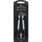 Preview: Faber-Castell Schnellverstellzirkel Gelenke Grip skyblue