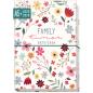 Preview: Häfft Family-Timer A5 Wire-O 18 Monate Wild Flower 2025/26