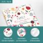 Preview: Häfft Family-Timer A5 Wire-O 18 Monate Wild Flower 2025/26