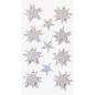 Preview: Heyda Sticker-Mix Sterne silber