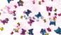 Preview: KNORRprandell Glitterfarbe Confetti Glue Schmetterlinge bunt