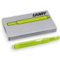 Preview: LAMY Ink cartridge T10 neon lime - Special Edition (2015)